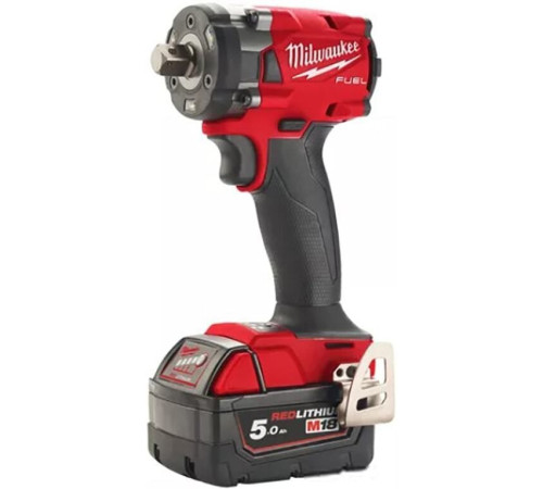Гайковерт Milwaukee M18 FIW2P12-502X 4933478447 с 2-мя АКБ, кейс