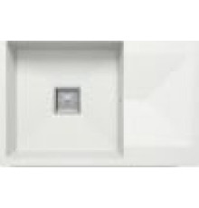 Кухонная мойка Polygran Blade 760 белый хлопок