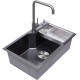 Кухонная мойка Avina HM6548 S PVD графит