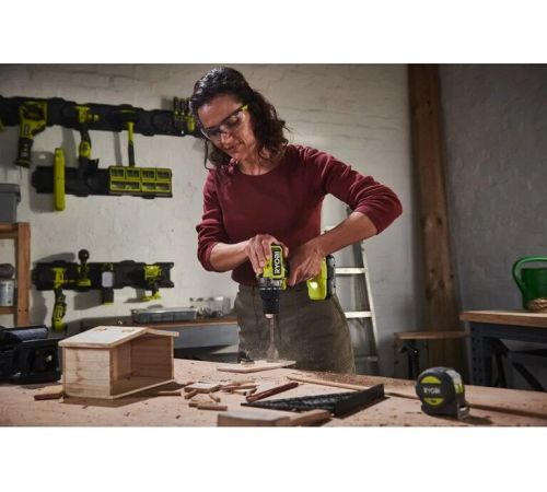 Ударная дрель-шуруповерт Ryobi RPD18X1-1C50S 5133006830 с 1-им АКБ, сумка