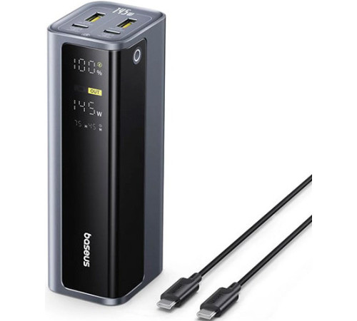 Внешний аккумулятор Baseus EnerGeek GP12 Fast Charging Power Bank with Digital Display 20800mAh 145W