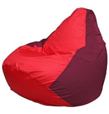 Кресло-мешок Flagman Груша Мини L Г0.1-180 красный/бордовый