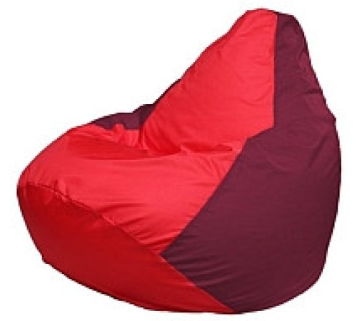 Кресло-мешок Flagman Груша Мини L Г0.1-180 красный/бордовый