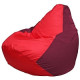 Кресло-мешок Flagman Груша Мини L Г0.1-180 красный/бордовый