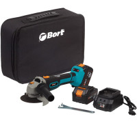 Угловая шлифмашина Bort BWS-18Li-125 с 2-мя АКБ