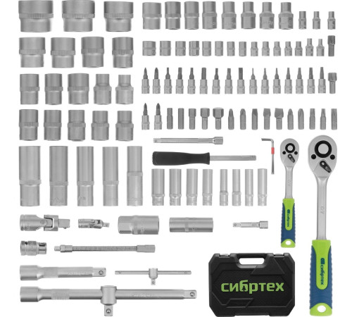 Универсальный набор инструментов СибрТех 13389 108 предметов