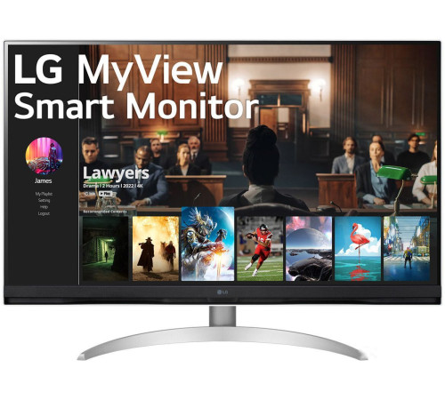 Smart монитор LG MyView Smart Monitor 32SQ700S-W