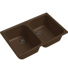 Кухонная мойка GranFest QUARZ Z-15 терракот