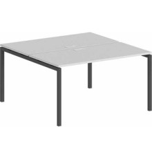 Стол Norden 140x123.8x75 SG.242.WH.44.AN антрацит/белый