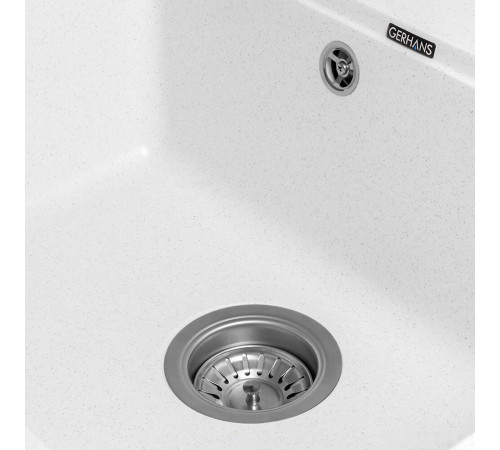 Кухонная мойка Gerhans A12 белый