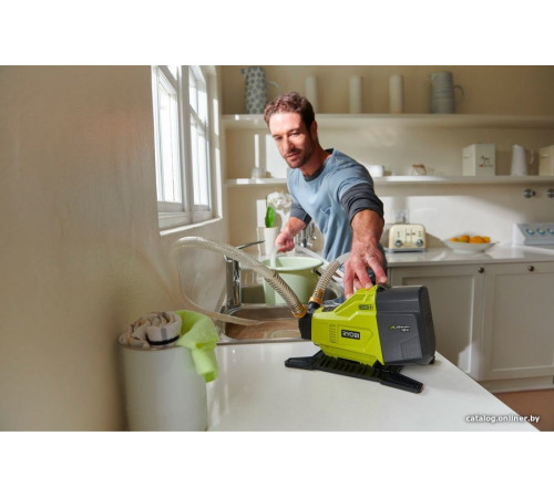 Самовсасывающий насос Ryobi One+ R18TP-0 без АКБ