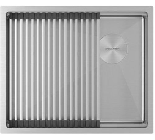 Кухонная мойка Paulmark Next-Pro 54 Uni PM705445-BS стальной/брашированная сталь