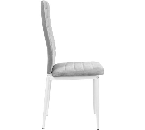 Стул Mio Tesoro Джия DC-060KD 2 шт, светло-серый/белый