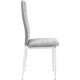 Стул Mio Tesoro Джия DC-060KD 2 шт, светло-серый/белый