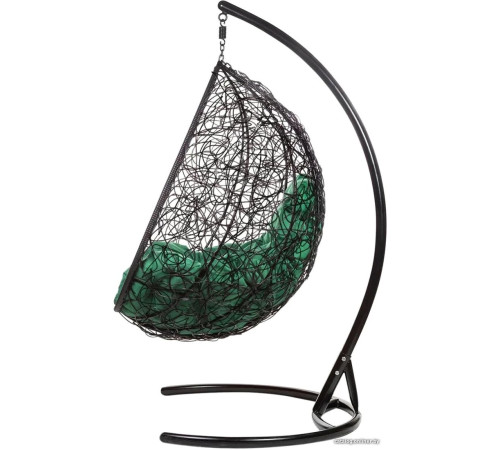 Подвесное кресло BiGarden Gemini черный/зеленый