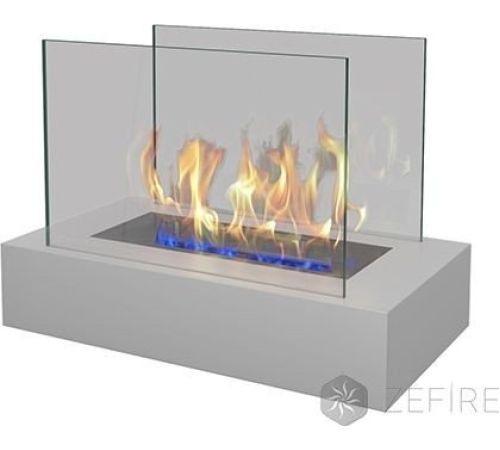 Биокамин ZeFire Galea белый