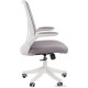 Офисное кресло CHAIRMAN CH565 белый пластик/серый