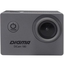 Экшен-камера Digma DiCam 180 серый