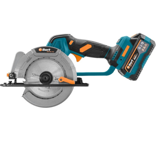 Дисковая циркулярная пила Bort BHK-18Li-125 с 2-мя АКБ