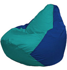 Кресло-мешок Flagman Груша Супер Мега 4XL Г5.1-291 бирюзовый/синий