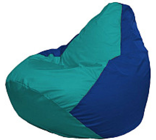 Кресло-мешок Flagman Груша Супер Мега 4XL Г5.1-291 бирюзовый/синий