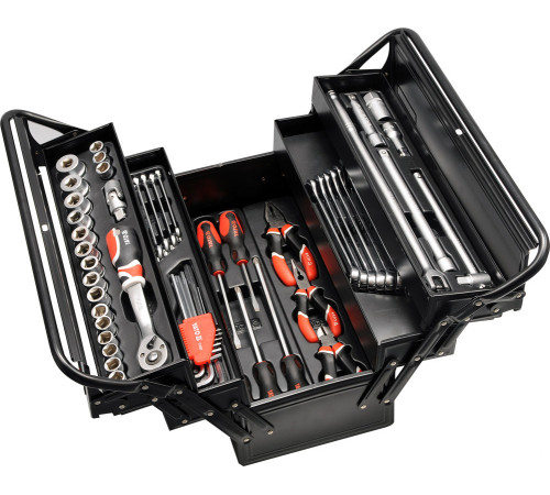 Универсальный набор инструментов Yato YT-3895 62 предмета