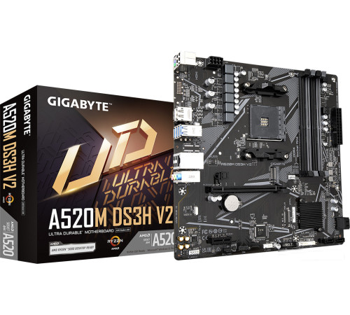 Материнская плата Gigabyte A520M DS3H V2 rev. 1.0