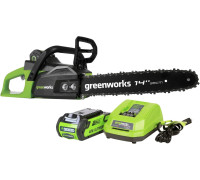 Аккумуляторная пила Greenworks GD40CS15 с 1-м АКБ 2 Ah