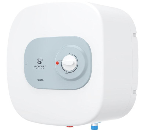 Накопительный электрический водонагреватель над мойкой Royal Clima Delta RWH-D10-FE