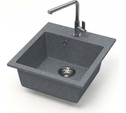 Кухонная мойка MARRBAXX Карельский камень модель 38/Q8 F038Q008 серый/темно-серый