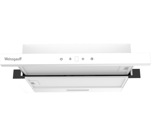 Кухонная вытяжка Weissgauff TEL 600 2M Touch White Glass