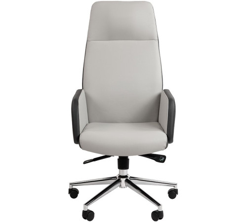 Офисное кресло CHAIRMAN 929 экопремиум серый/светло-серый