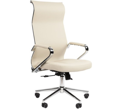 Офисное кресло CHAIRMAN 702 экопремиум бежевый