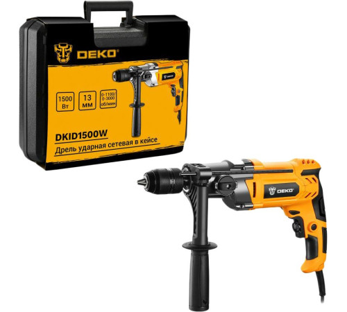Ударная дрель Deko DKID1500W 063-4322