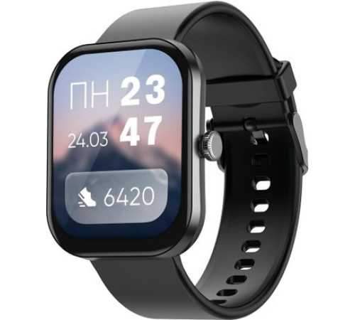 Умные часы Elari Watch SE черный