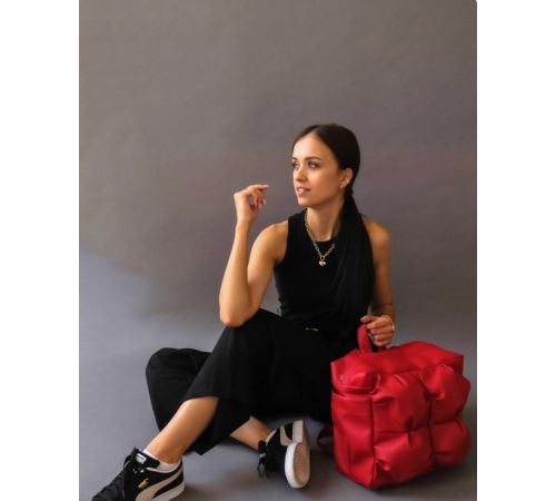 Городской рюкзак MT.style Puff красный