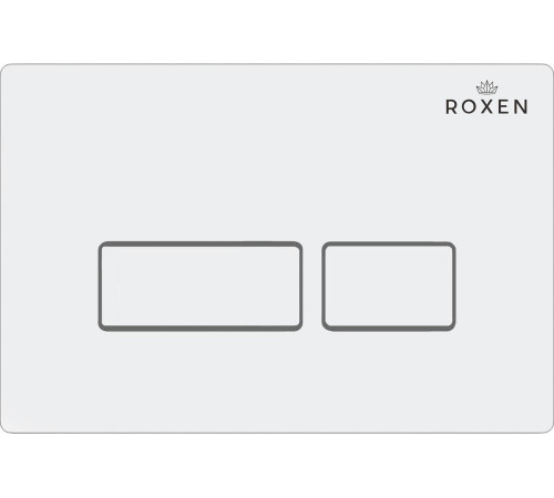 Унитаз приставной Roxen Antares в комплекте с инсталляцией Attach 5 в 1 967013 кнопка: белый глянцевый