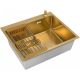 Кухонная мойка Diamond 600*500, коландер, дозатор GOLD DECOR