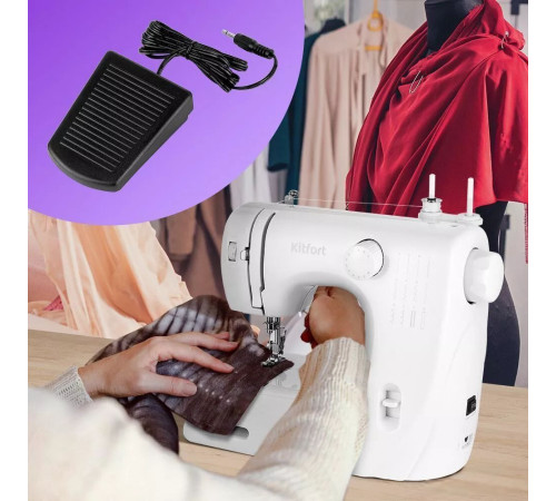 Электромеханическая швейная машина Kitfort KT-6042