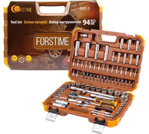 Универсальный набор инструментов Forstime FT-4941-5 94 предмета