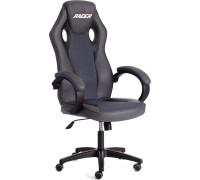 Кресло TetChair Racer Gt New кож/зам/ткань, металлик/серый, 36/12