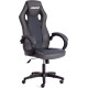 Кресло TetChair Racer Gt New кож/зам/ткань, металлик/серый, 36/12