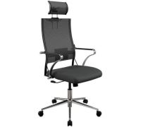 Офисное кресло Metta Ergolife Sit Air 24/7 B2-281K черный/серебристый