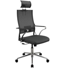 Офисное кресло Metta Ergolife Sit Air 24/7 B2-281K черный/серебристый