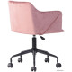 Офисное кресло Stool Group Jamal розовый