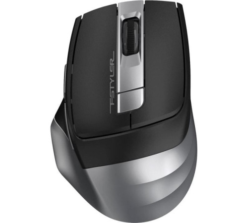 Мышь A4Tech Fstyler FG35 черный/серебристый