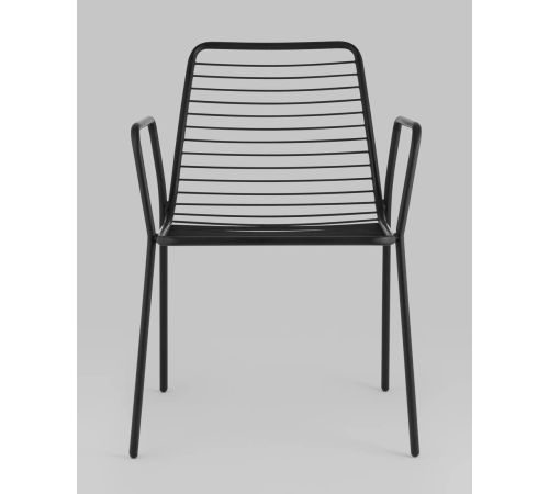 Стул Stool Group Дели с подлокотниками LV-107-9005 металл черный