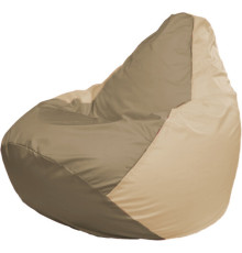 Кресло-мешок Flagman Груша Макси Г2.1-87 бежевый/бежевый темный