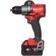 Дрель-шуруповерт Milwaukee M18 FDD3-402C 4933492472 с 2-мя АКБ, кейс