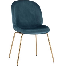 Стул Stool Group Турин 8329 бархат маренго/золото